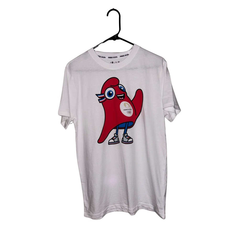 paris 2024 phryge mascot tee - official olympics merch